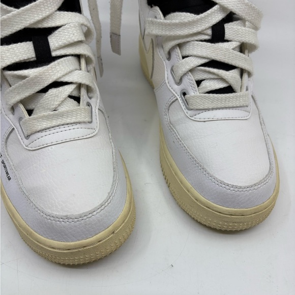 Nike Air Force 1 High Utility Retro White Black Cream AJ7311-100 Women's size 8 - Picture 5 of 13